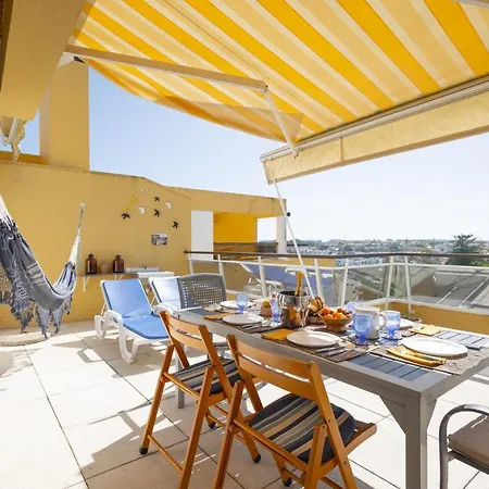 Apartamento Oceanfront & Big Terrace Private Oeiras